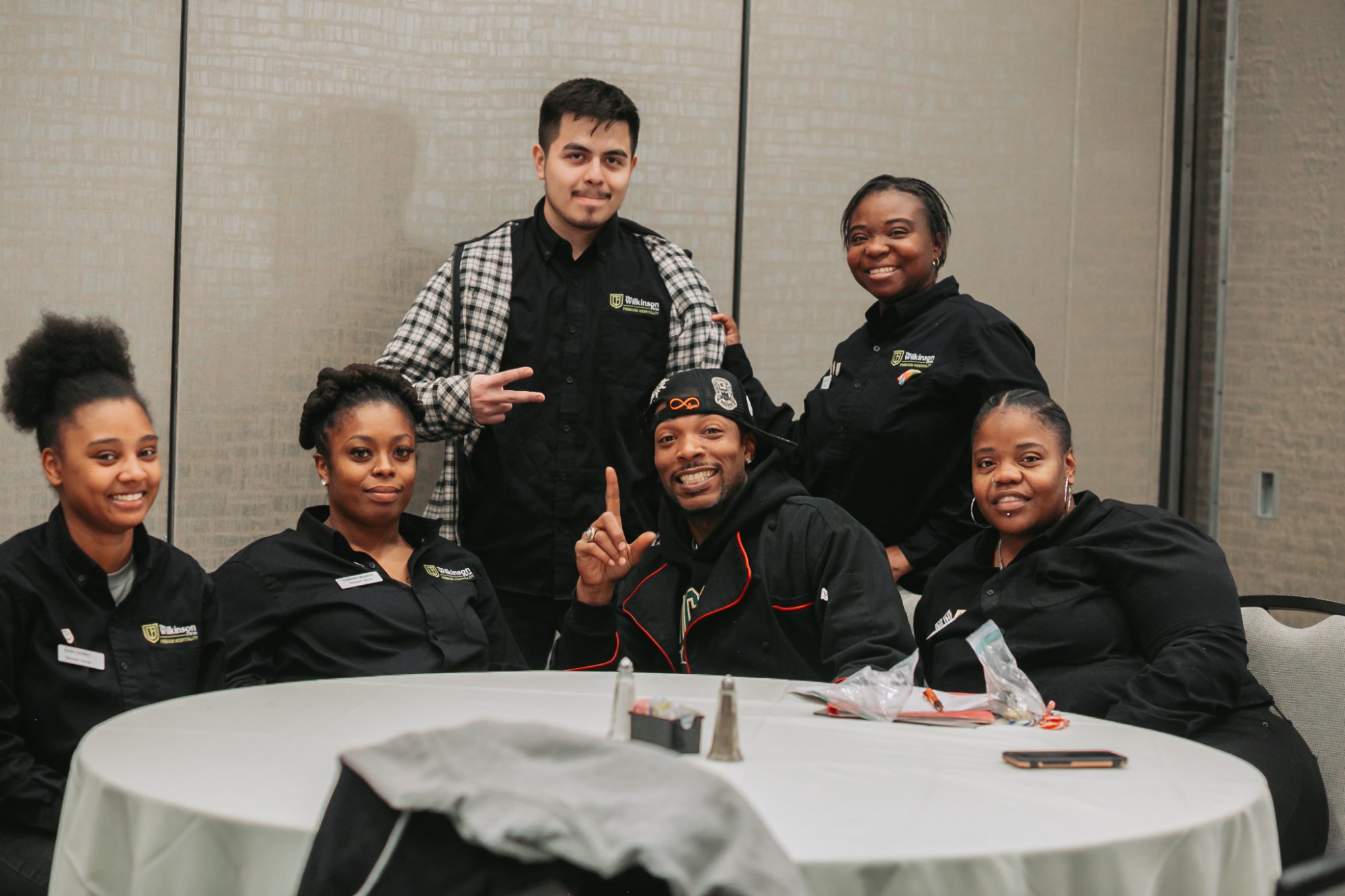 The TWF hospitality team