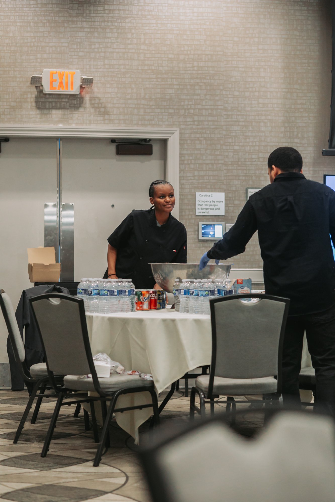 TWF team in service